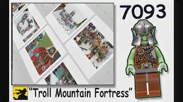 LEGO 7097 “Troll Mountain Fortress” - Castle Fantasy Era with Alt Build
