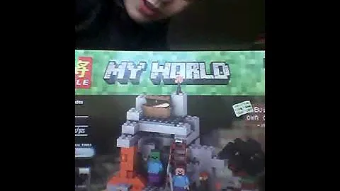 Лего MY WORLD под артикулом 79043 под названием пещера от компании LELE