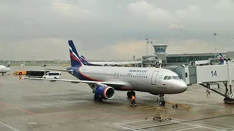 Перелет Екатеринбург - Москва (Аэрофлот) - Yekaterinburg - Moscow (Aeroflot)