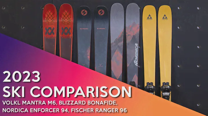 2023 Volkl Mantra M6 vs. Blizzard Bonafide vs. Nordica Enforcer 94 vs. Fischer Ranger 96