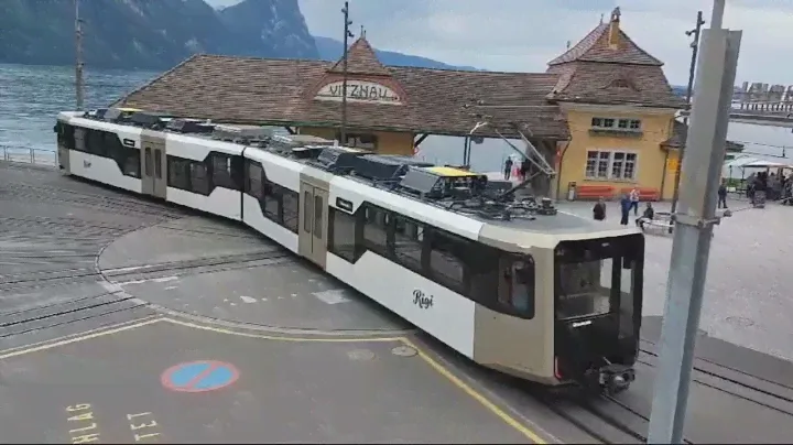Вицнау🇨🇭. Горная железная дорога. 1 часть