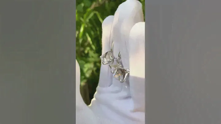❌продано❌Комплект кольцо и серьги с  горным хрусталем, можно приобрести на сайте ЯМ, Авито
