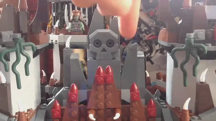 Lego Castle - Troll's Mountain Fortress 7097 Review (обзор)