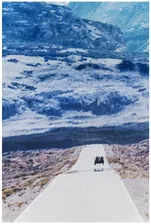 KARE Design Картина Road To The Mountains, коллекция "Горная дорога" 150*100*4, Полипропилен, Стекло, Мультиколор