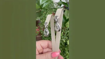 Серьги с горным хрусталем , серебро