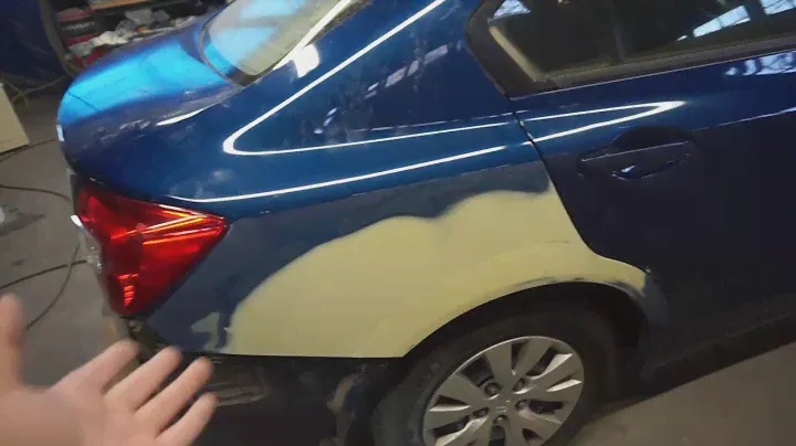 ОТ шпатлевки ДО полировки(покраска авто)-2 серия