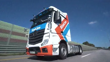 Беспилотный тягач StarLine выехал из Москвы в Петербург, преодолев 684 км в беспилотном режиме