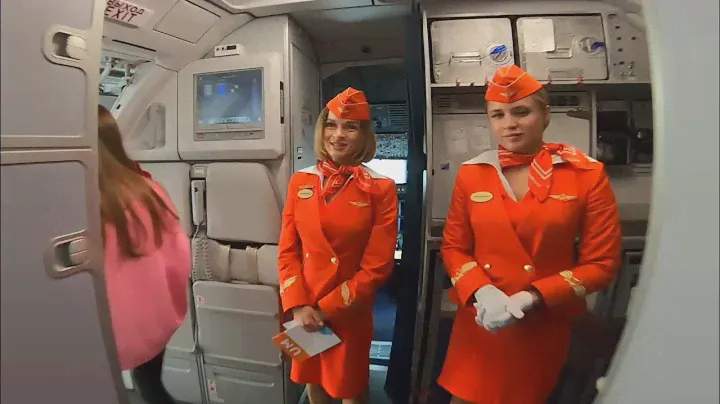 Airbus A321 а/к Аэрофлот | Рейс Санкт-Петербург - Москва
