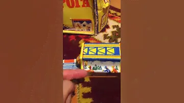 Заводная механическая игрушка -Горная дорога.Московский завод механической заводной игрушки.СССР