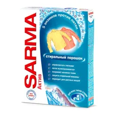SARMA active стиральный порошок ГОРНАЯ СВЕЖЕСТЬ 400 гр