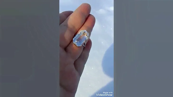 Горный хрусталь в серебре..❄️❄️❄️.      продано