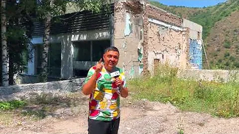 Репортаж с развалин спорт комплекса лагеря Горное Солнце