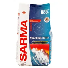 Порошок для стирки SARMA active горная свежесть 800 г 100013239330