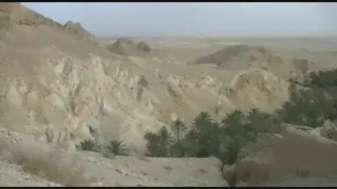 Горный оазис Шебека в Тунисе