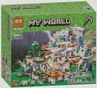 Конструктор Майнкрафт Горная Пещера BELA 10735 аналог LEGO 21137