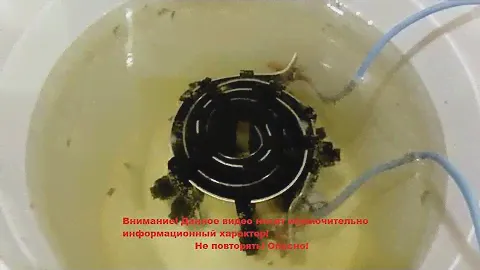 HHO Водород экономно, потребление 30вт., вода из крана!