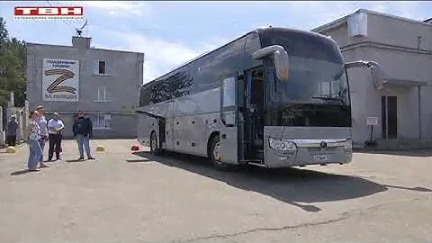 Новый автобус для межобластных маршрутов.