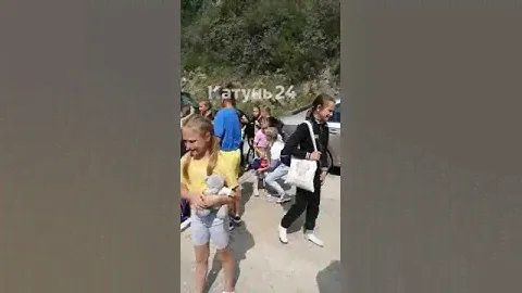 Автобус с детьми перевернулся на трассе в Алтайском крае