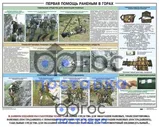 Комплект из 12 плакатов Горная подготовка, 1000х700 мм (бумага, 150 гр./кв. м)