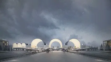 Международный аэропорт Омска. АБ ХВОЯ. 2024 | Omsk International arport. AB CHVOYA. 2024