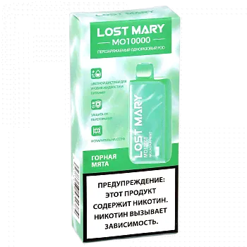 POD система Lost Mary - MO (10.000 затяжек) - Горная мята - 2%-0