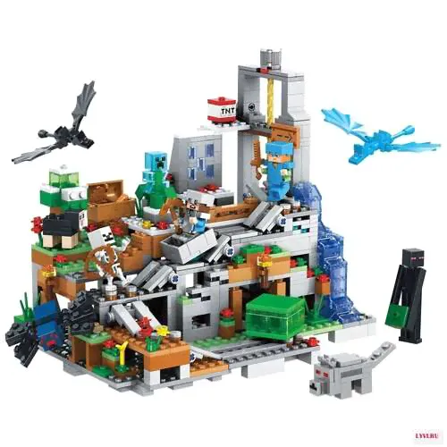 Конструктор MY WORLD SX1013-1 Горная пещера 760 деталей