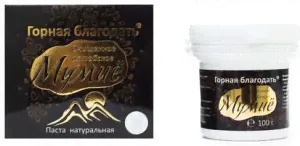 Мумиё алтайское очищенное «Горная Благодать», 100 гр, банка пластик