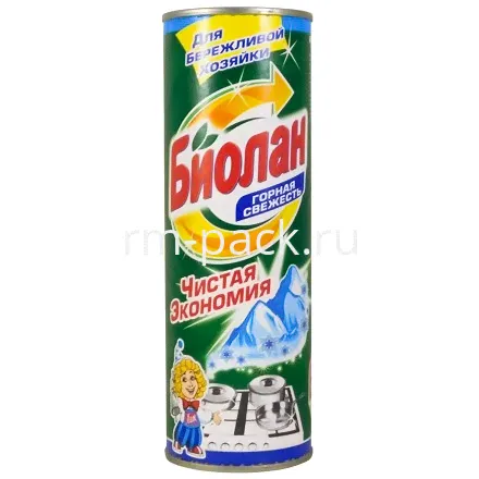 Чистящий порошок 400 г "Биолан" Горная Свежесть (1/24 шт.)-0