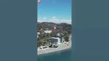 Сочи ( ЛОО- Горный воздух) с высоты птичьего полета. В самом конце Уч-дере и Сочи