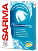 Стиральный порошок Sarma «Горная свежесть" свежесть + белизна, ручная стирка, 400 г