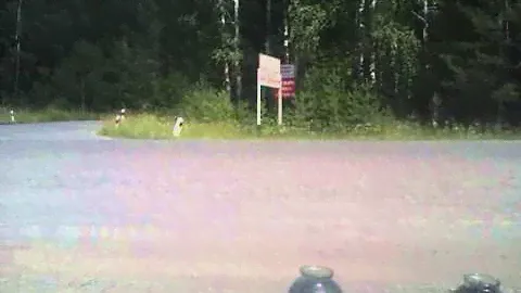 Поворот на Красный камень