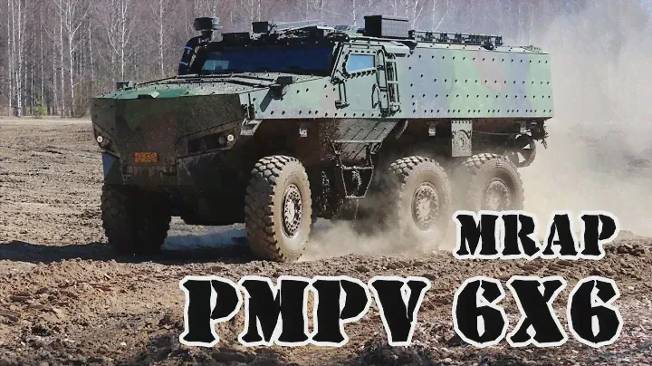 Финский MRAP PMPV 6x6 || Обзор