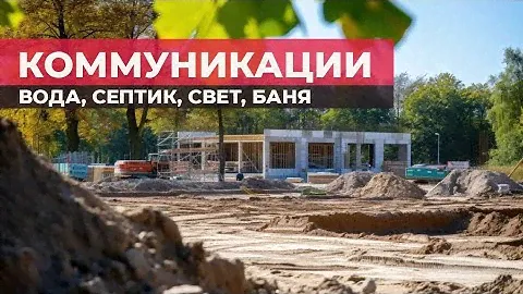 Инженерные коммуникации на участке при строительстве дома | Дизайн участка с нуля