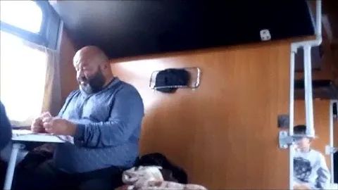 Плацкартный вагон поезда 359З/360З Худжанд — Волгоград Second-class car of train Khujand — Volgograd