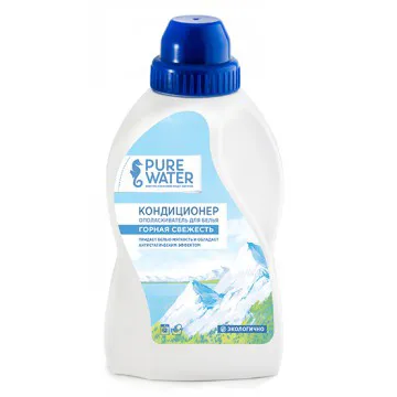 Pure Water. Кондиционер для белья Горная Свежесть, 480 мл.