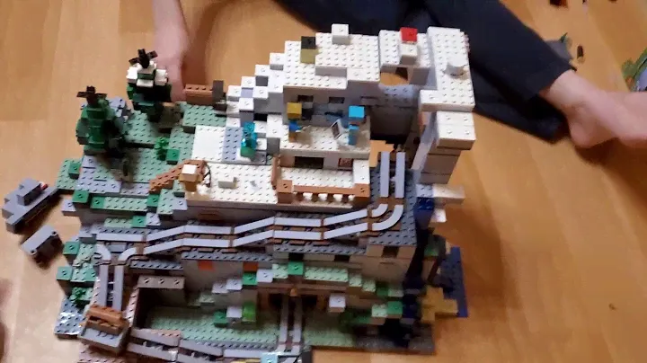 Обзор bela (lego) 10735 minecraft горная пещера