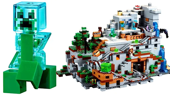 Лего Майнкрафт Горная пещера 21137 Видео LEGO Minecraft