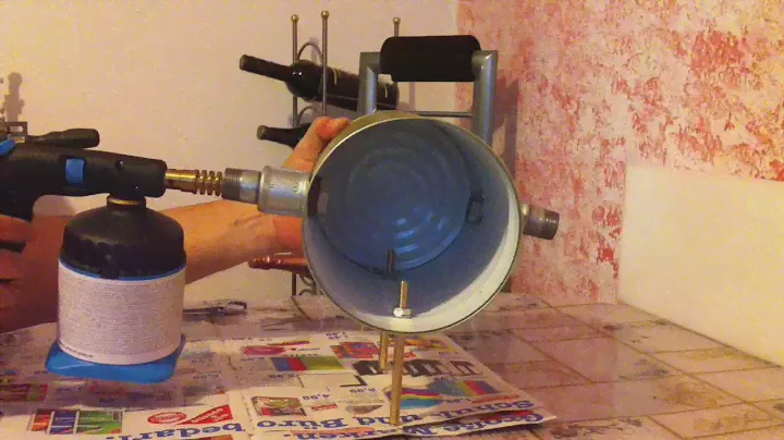 Газовый горн из банки