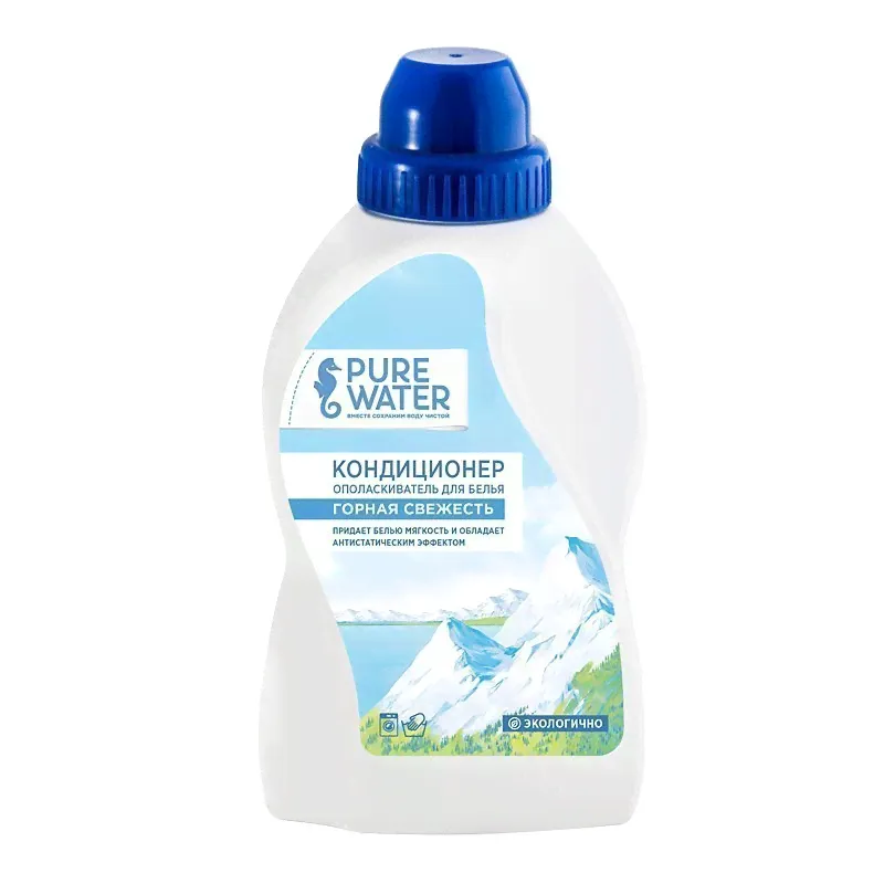 Кондиционер для белья Горная Свежесть Pure Water, 480 мл