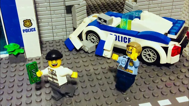 Lego Police Academy | Lego Stop Motion | Lego City Police & Robbery
