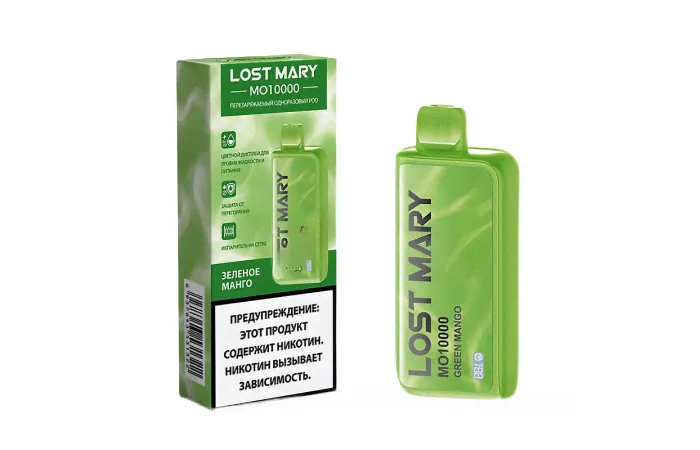 Электронная сигарета LOST MARY MO 10000 - Mountain Mint (Горная Мята)