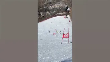 Giant slalom, training #skiing  #горнолыжнаяшкола #carving #школаоксаныдегтяревой