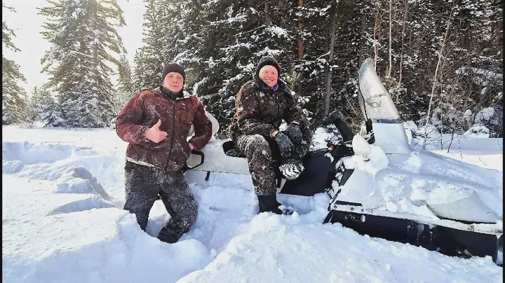 Обзор  снегохода Yamaha VK540 и подарков.