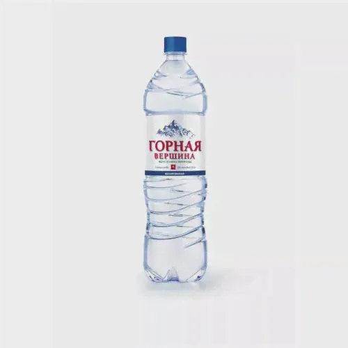 Вода Горная вершина минеральная 1,5 л, без газа, ПЭТ, 6шт-0