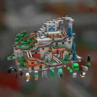 Конструктор MY World Горная пещера 10735 2886 деталей