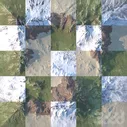 Горная долина - Детали окружающей среды - 3D модель
