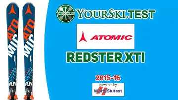 Тесты горных лыж Atomic Redster XTI (2015-16 год).