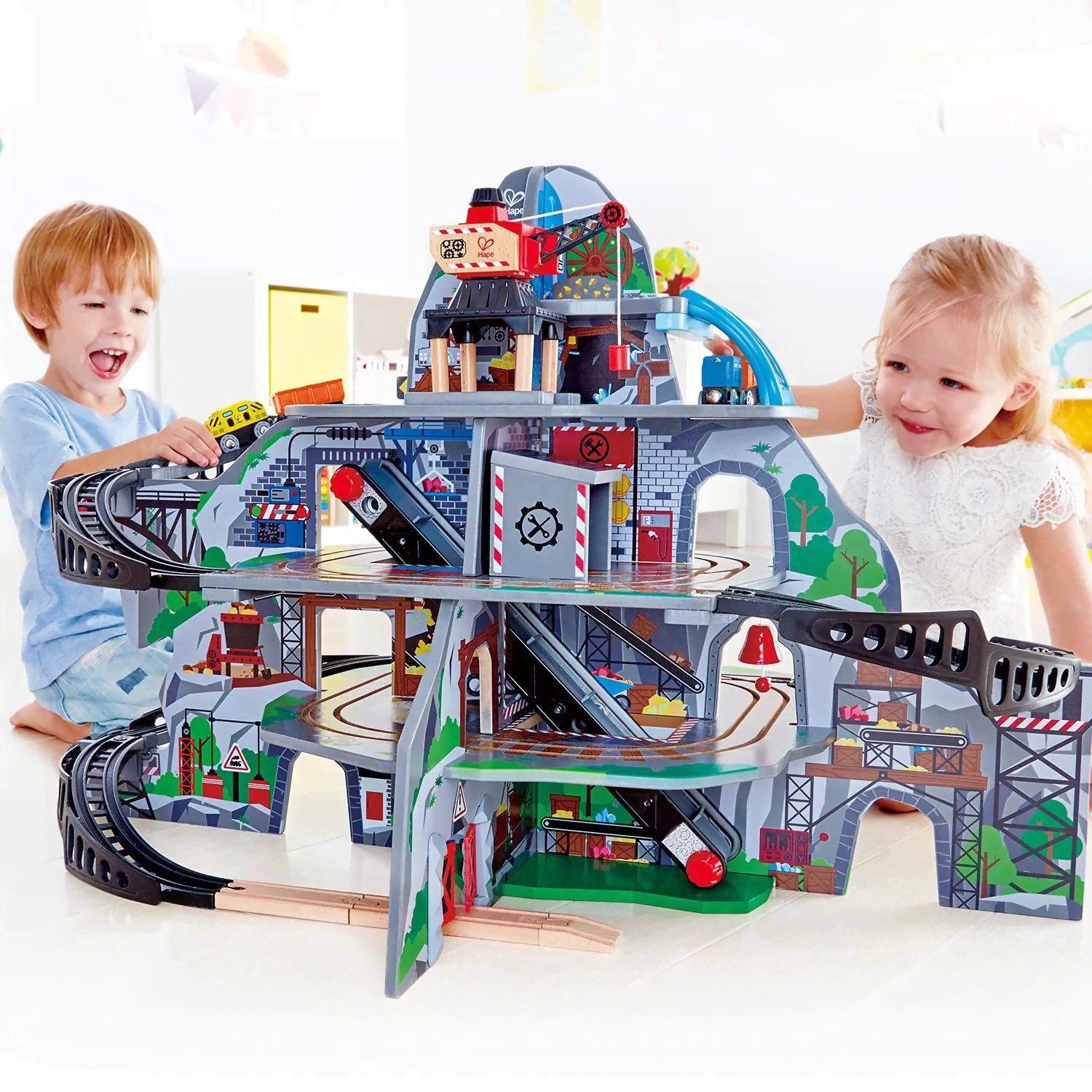 Железная дорога Горная Шахта Hape - E3753_HP-3