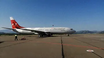 Первый авиарейс Санкт-Петербург - Горно-Алтайск, а/к Nordwind airlines