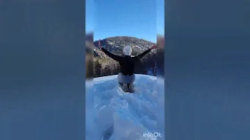 Горное ущелье, скала Чёртов палец. Башкирия.